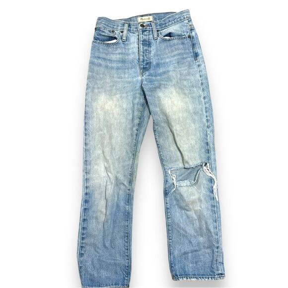 Madewell Dad Jeans in Duane Wash 24 - Picture 2 of 9